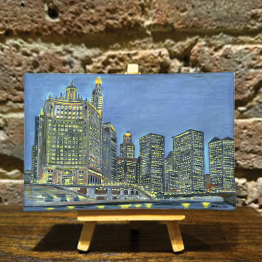 Riverwalk, Chicago, Mini Artwork (MA-8817A)