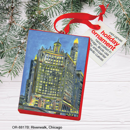 Riverwalk, Chicago, Ornament (OR-8817B)