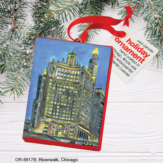 Riverwalk, Chicago, Ornament (OR-8817B)