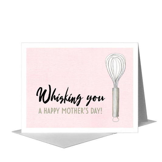 Whisk, Greeting Card (#8227F) A2 Card Front, www.printedcanvas.com