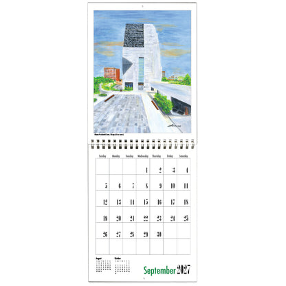 Hanging Letter Calendar, Chicago