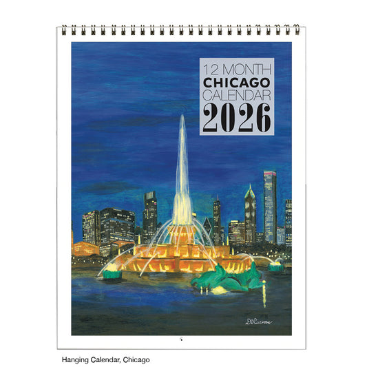 Hanging Letter Calendar, Chicago
