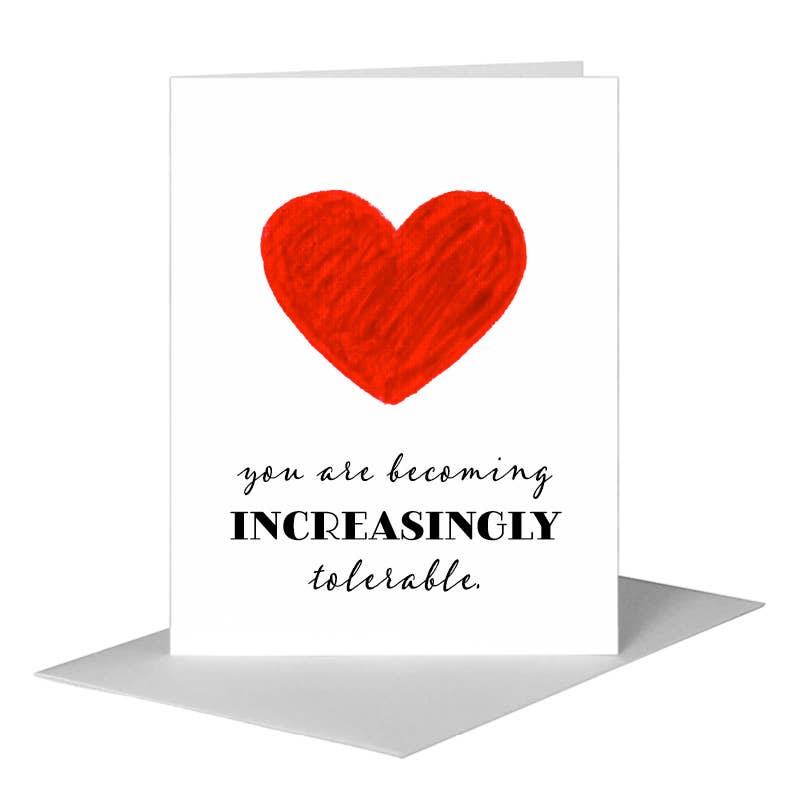 Heart Red Red, Greeting Card (#8233CA), A2 Card Front, www.printedcanvas.com