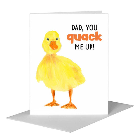 Duckling, Greeting Card (#8308G) A2 Card Front, www.printedcanvas.com