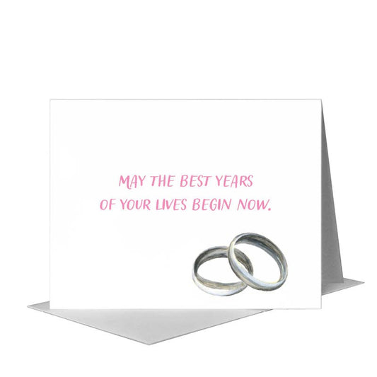 Rings, Greeting Card (#8432N) A2 Card Front, www.printedcanvas.com