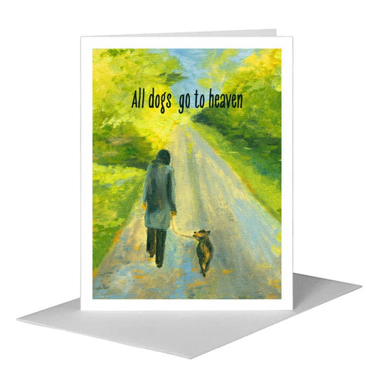 Companion, Greeting Card (#7125F) A2 Card Front, www.printedcanvas.com