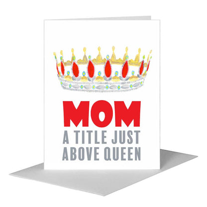 Crown Tiara, Greeting Card (#8023C), A2 Card Front, www.printedcanvas.com