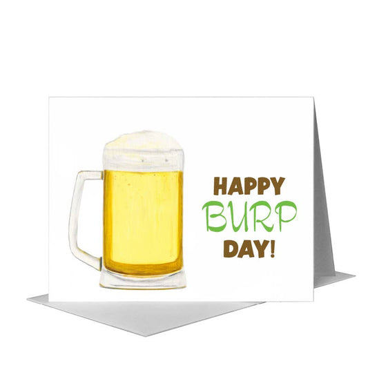 Brew, Greeting Card (#8439J) A2 Card Front, www.printedcanvas.com
