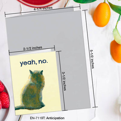 Anticipation, Greeting Card (7119T), Enclosure, www.printedcanvas.com