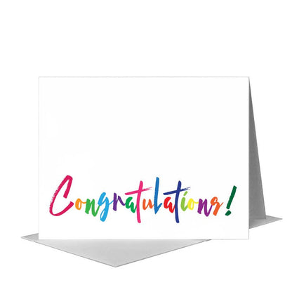Congratulations Too, Greeting Card (#8291D), A2 Card Front, www.printedcanvas.com