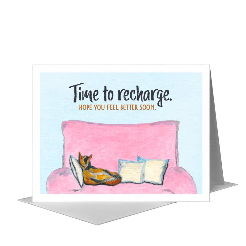 Cat Pillows, Greeting Card (#8016A) A2 Card Front, www.printedcanvas.com