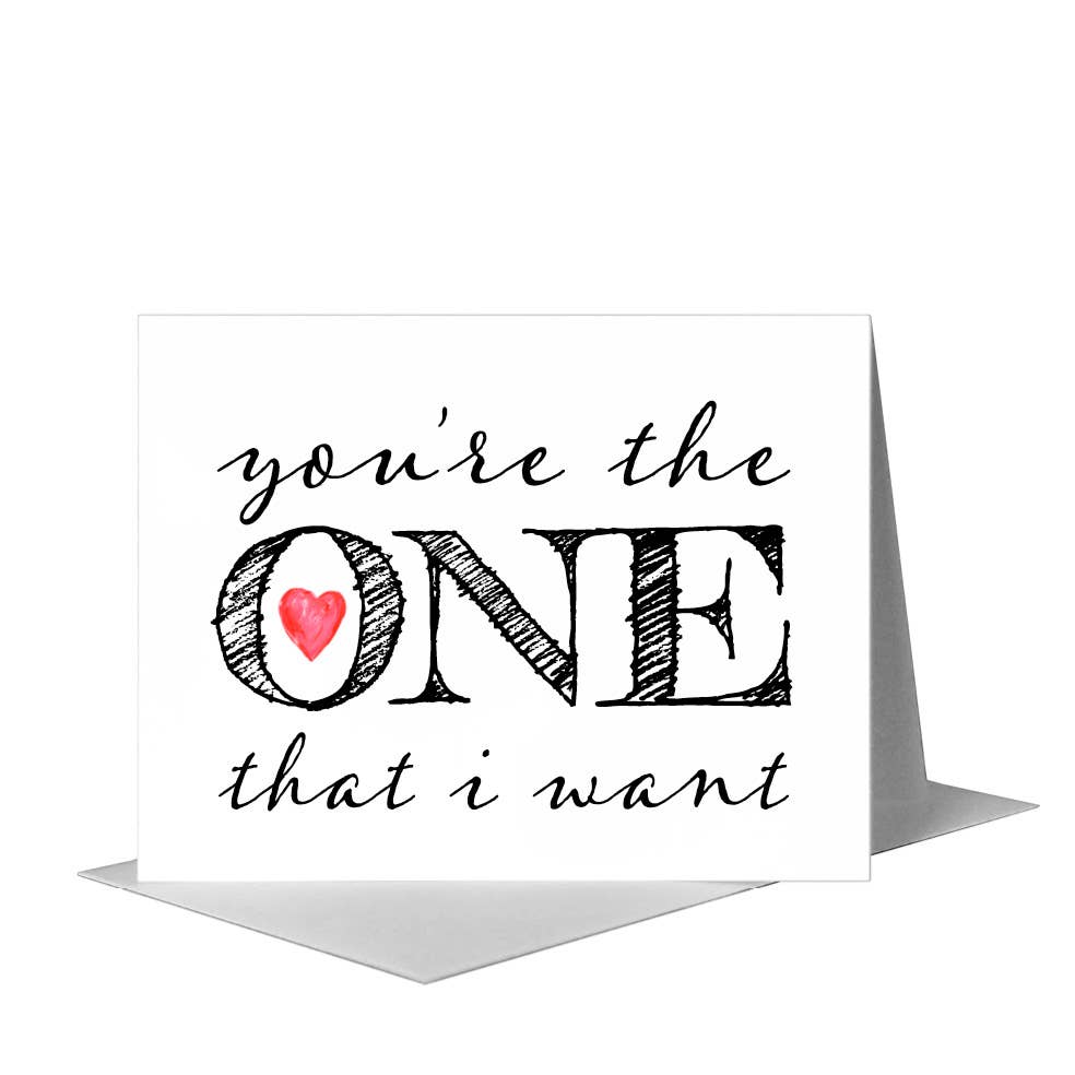 You're Still the One, Greeting Card (#8489C) A2 Card Front, www.printedcanvas.com