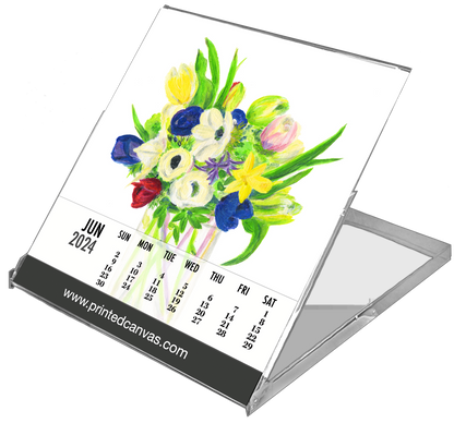 Desk Calendar, Botanicals (#201-2024)