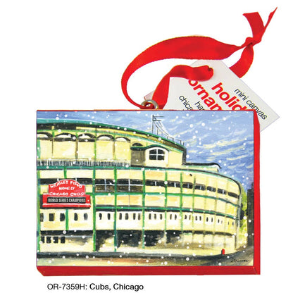 Cubs, Chicago, Ornament (OR-7359H)
