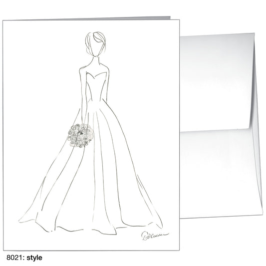 Style, Greeting Card (8021), A2, printedcanvas.com