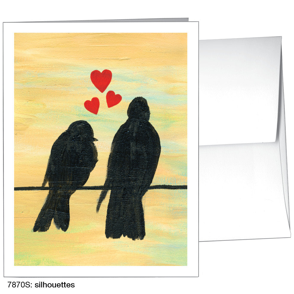 Silhouettes, Greeting Card (7870S), A2, printedcanvas.com