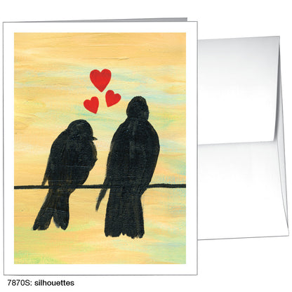 Silhouettes, Greeting Card (7870S), A2, printedcanvas.com