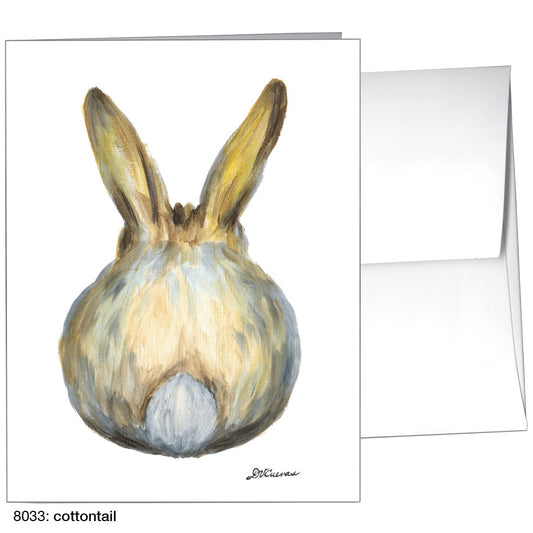 Cottontail, Greeting Card (8033G), A2 Card Front, www.printedcanvas.com