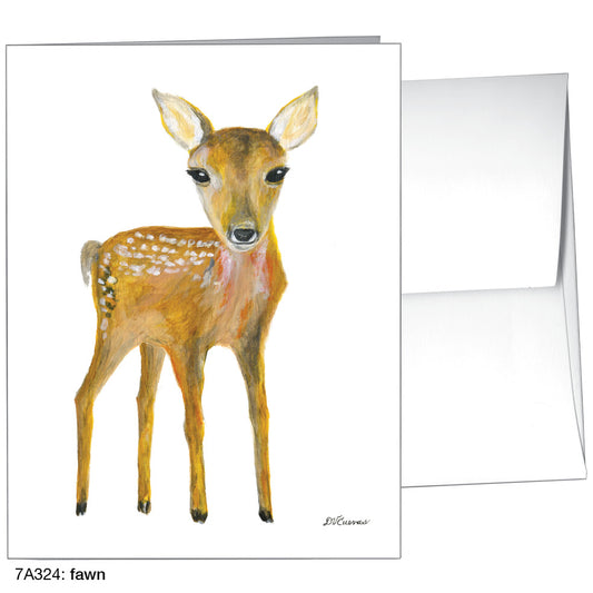 Fawn, Greeting Card (8449), A2, printedcanvas.com