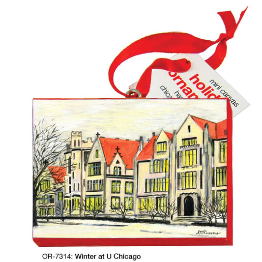 Winter At U Chicago, Ornament (OR-7314)