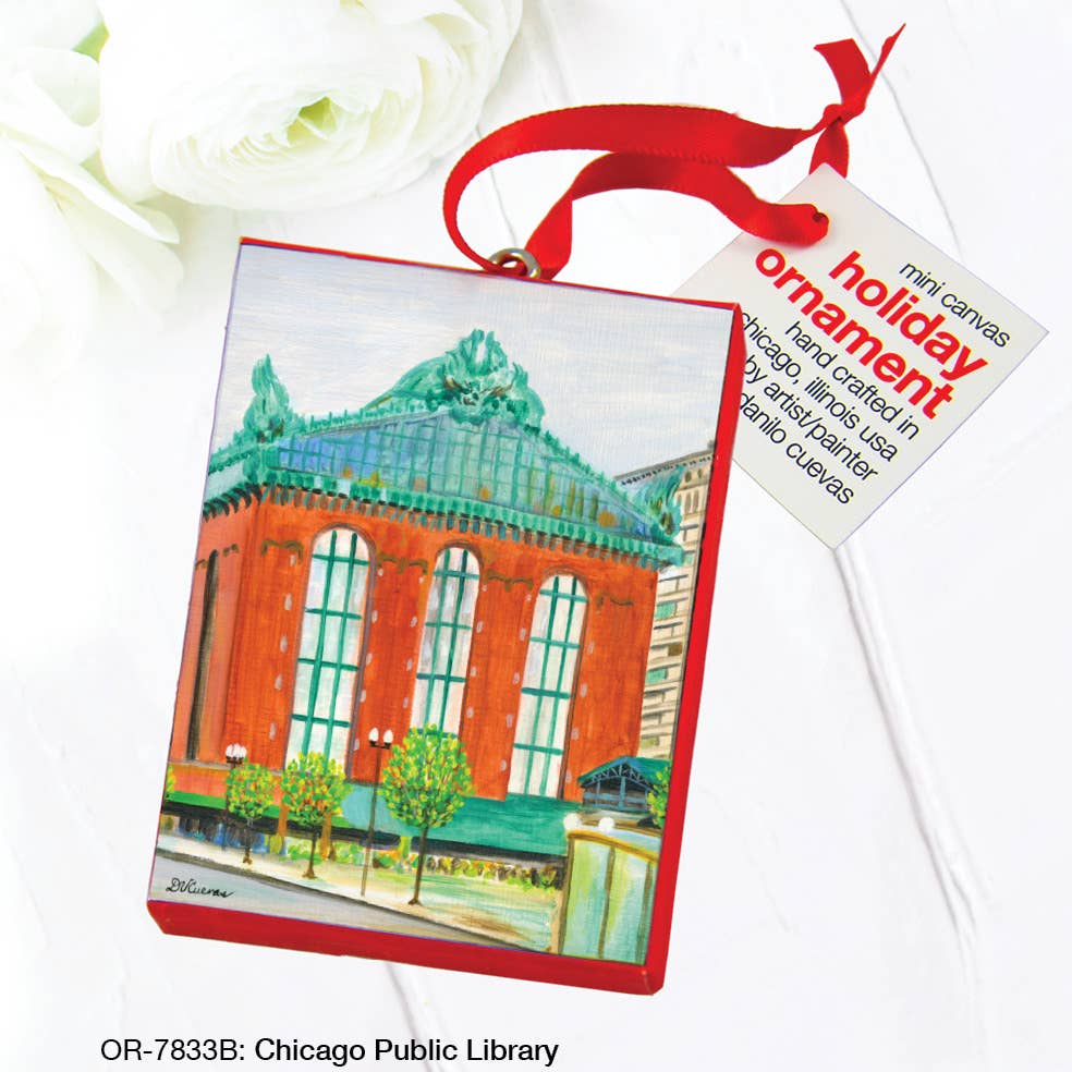 Chicago Public Library, Ornament (OR-7833B)