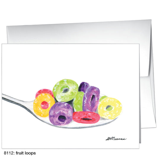 Fruit Loops, Greeting Card (8112), A2, printedcanvas.com