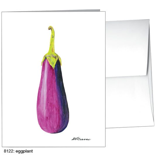 Eggplant, Greeting Card (8122), A2, printedcanvas.com