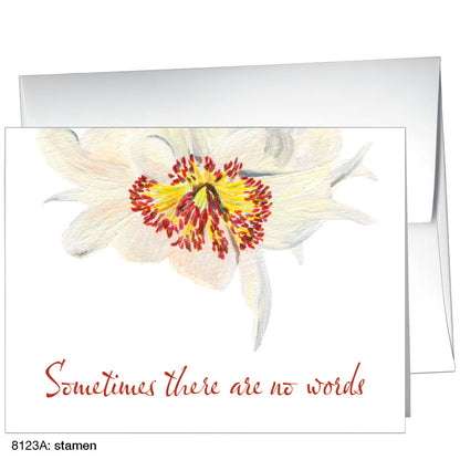 Stamen, Greeting Card (8123A), A2, printedcanvas.com