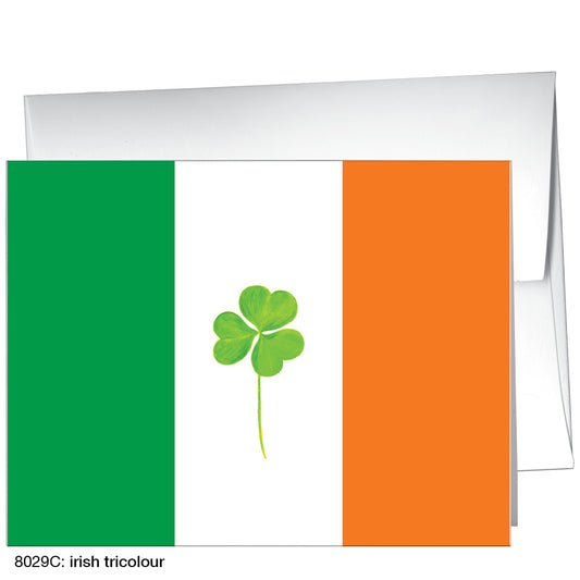 Irish Tricolour, Greeting Card (8029C), A2 Card, printedcanvas.com