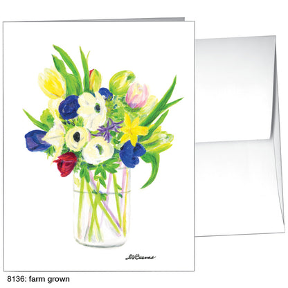 Farm Grown, Greeting Card (8136), A2, printedcanvas.com