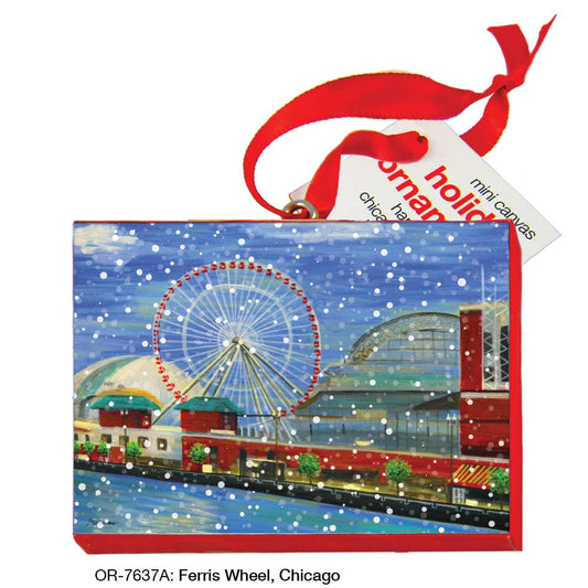 Ferris Wheel, Chicago, Ornament (OR-7637A)