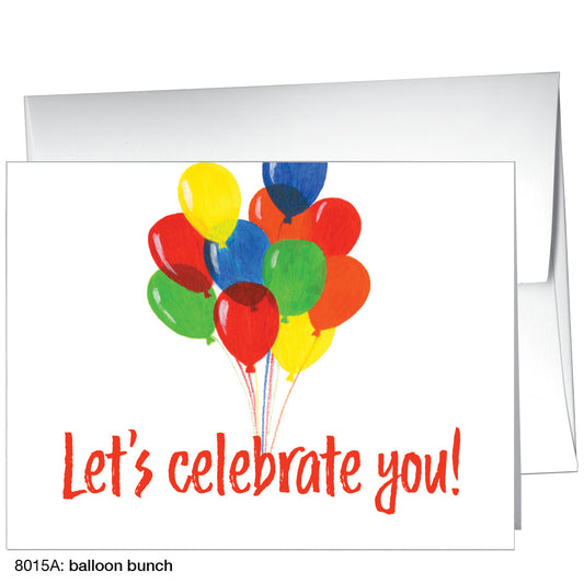 Balloon Bunch, Greeting Card (8015A), A2, printedcanvas.com