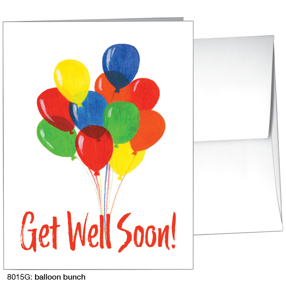 Balloon Bunch, Greeting Card (8015G), A2, printedcanvas.com