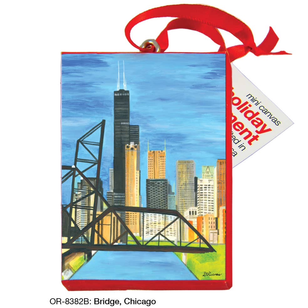 Bridge, Chicago, Ornament (OR-8382B)