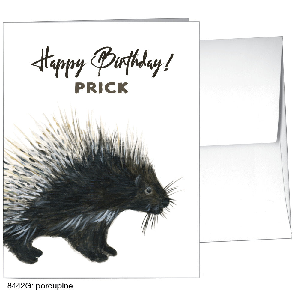 Porcupine, Greeting Card (8442G), A2 Card, printedcanvas.com