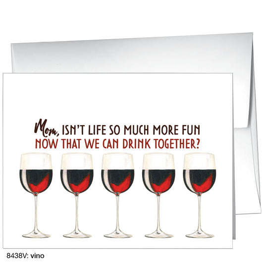 Vino, Greeting Card (8438V), A2, printedcanvas.com