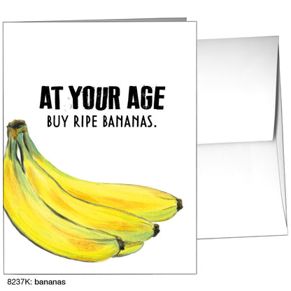 Bananas, Greeting Card (8237K), A2, printedcanvas.com