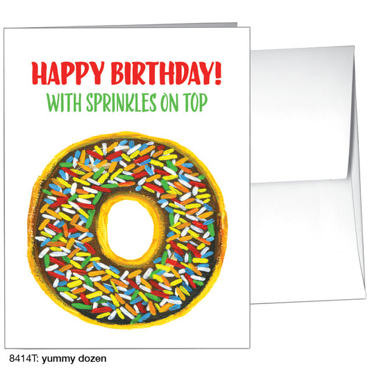 Yummy Dozen, Greeting Card (8414T), A2, printedcanvas.com