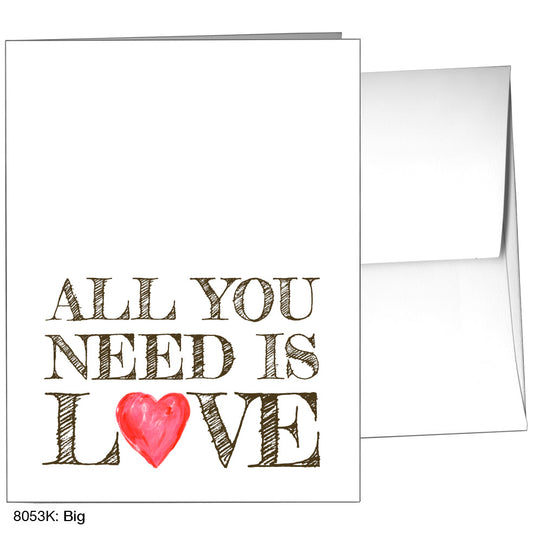 Big, Greeting Card (8053K), A2, printedcanvas.com