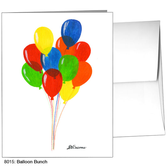 Balloon Bunch, Greeting Card (8015), A2, printedcanvas.com