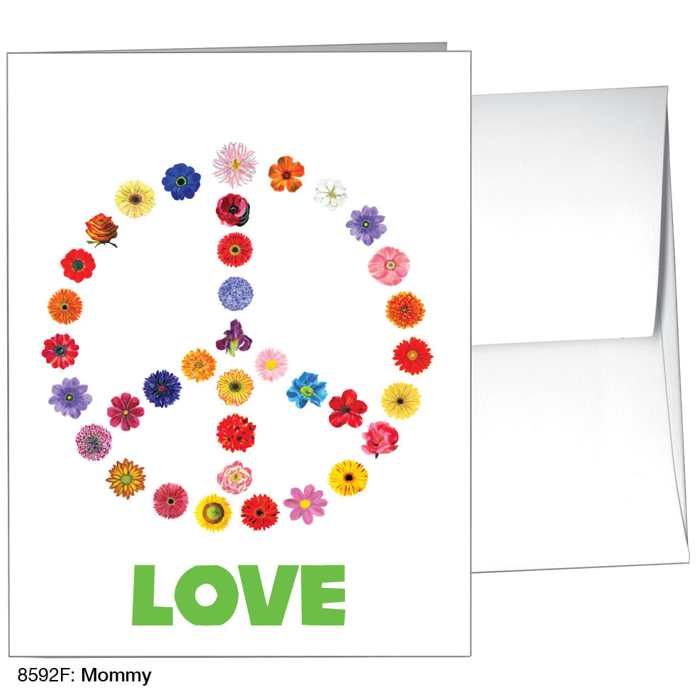Mommy, Greeting Card (8592F), A2, printedcanvas.com