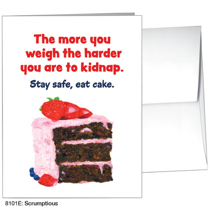 Scrumptious, Greeting Card (8101E), A2, printedcanvas.com