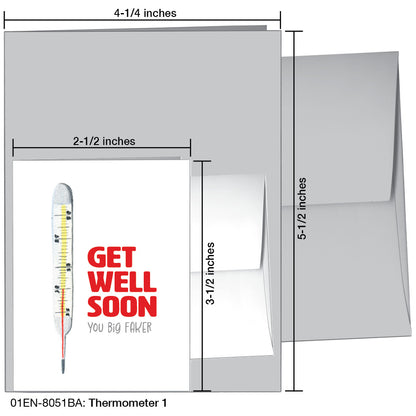 Thermometer 1, Greeting Card (8051BA), Enclosure, www.printedcanvas.com