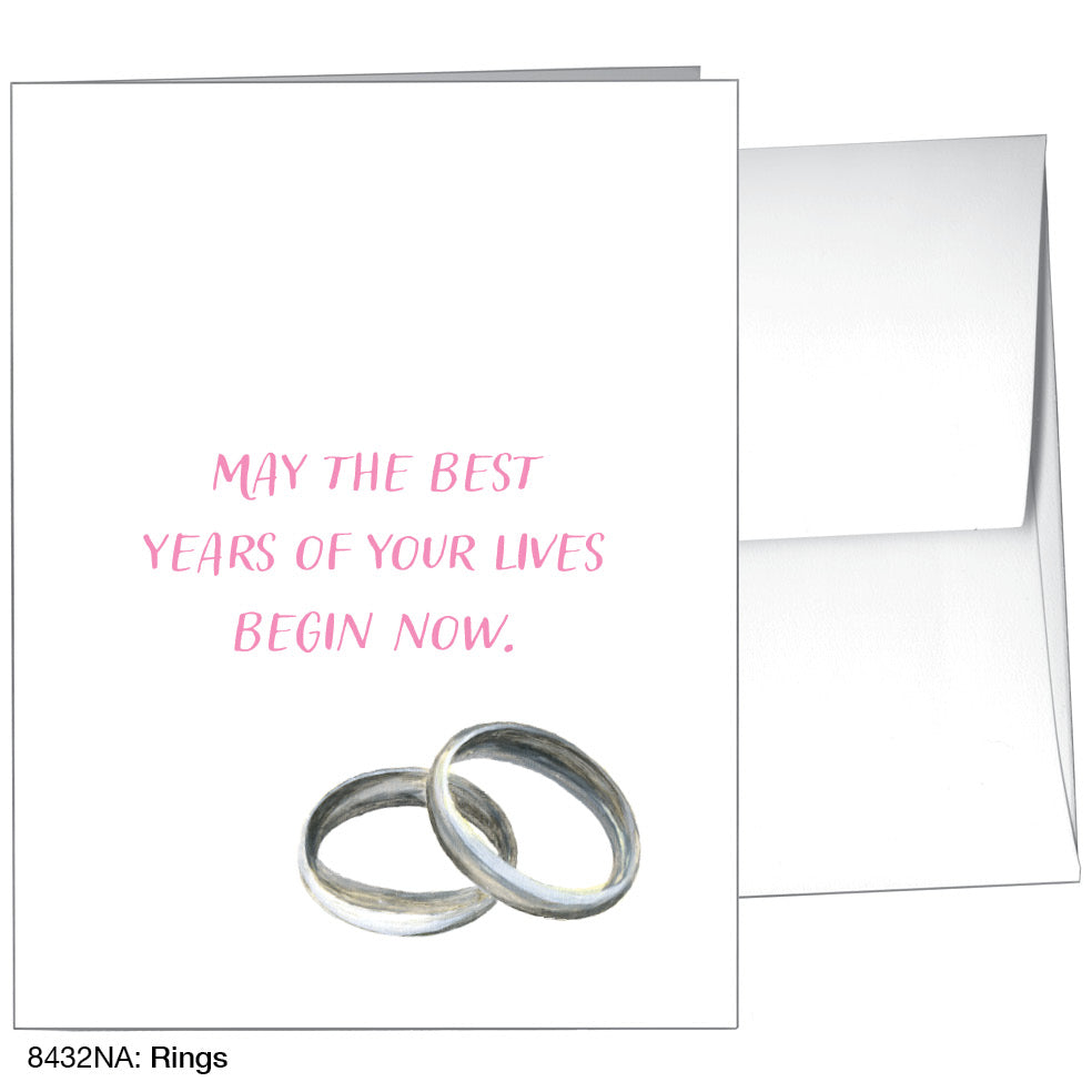 Rings, Greeting Card (8432NA), A2, printedcanvas.com
