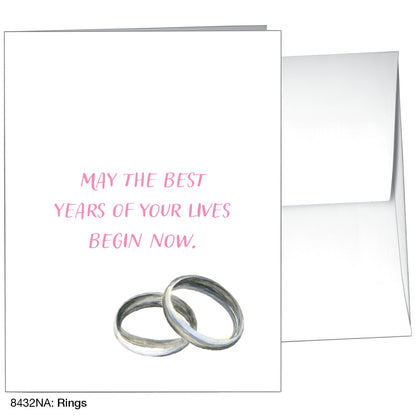 Rings, Greeting Card (8432NA), A2, printedcanvas.com