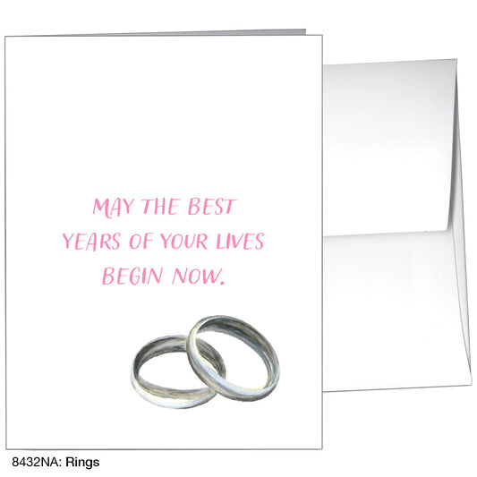 Rings, Greeting Card (8432NA), A2, printedcanvas.com