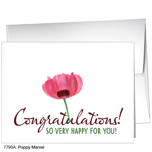 Poppy Marvel, Greeting Card (7790A), A2, printedcanvas.com