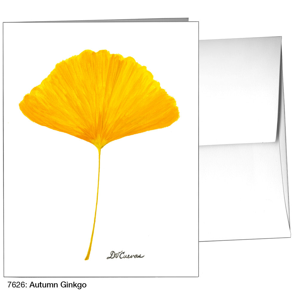 Autumn Ginkgo, Greeting Card (7626), A2, printedcanvas.com
