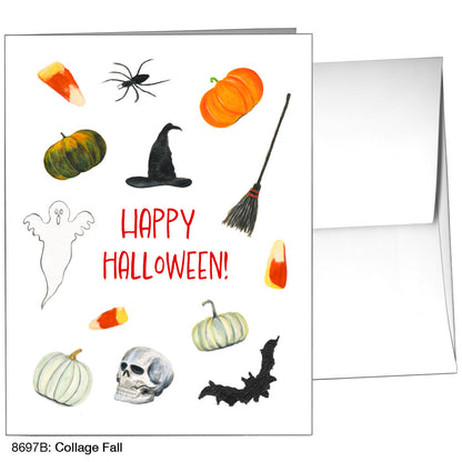 Collage Fall, Greeting Card (8697B), A2 Card Front, www.printedcanvas.com