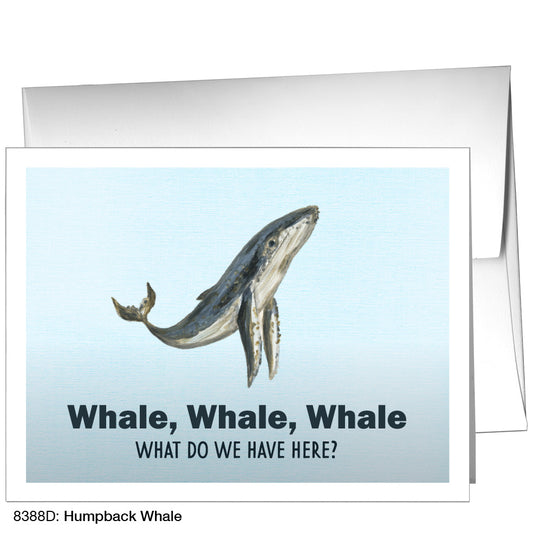 Humpback Whale, Greeting Card (8388D), A2, printedcanvas.com